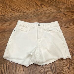 Just black white Jean shorts